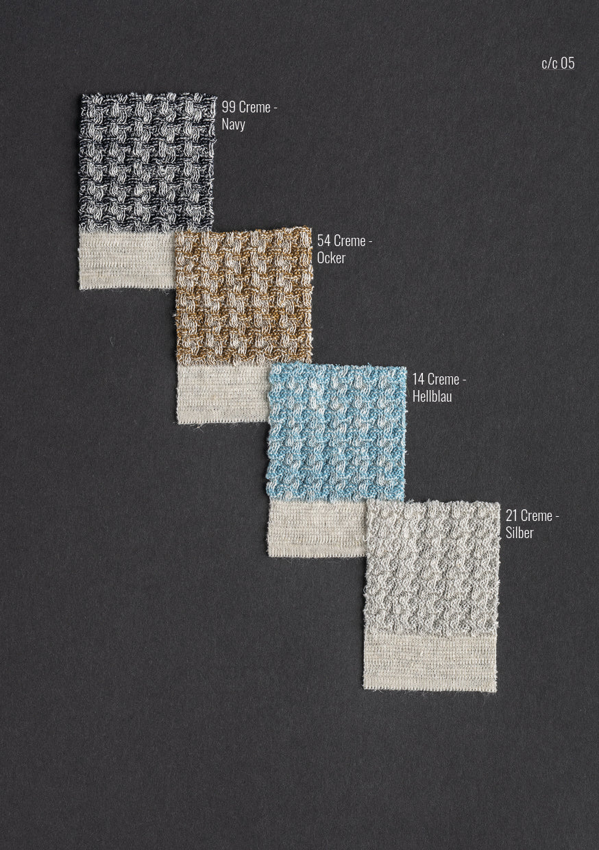 Polo aus Leinen-Baumwoll-Strick, normale Passform