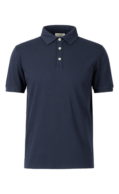 Polo aus feinstem Baumwoll-Piqué Jersey, regular fit