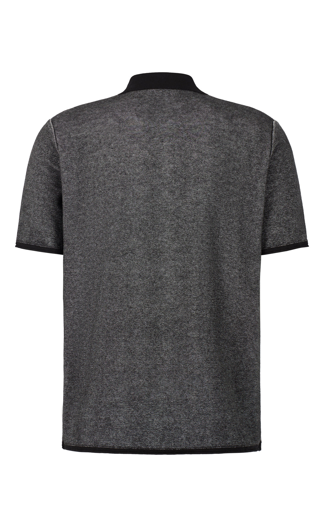 Supersoftes Strick-Polo feinster Baumwolle, Doubleface, Relaxed Fit