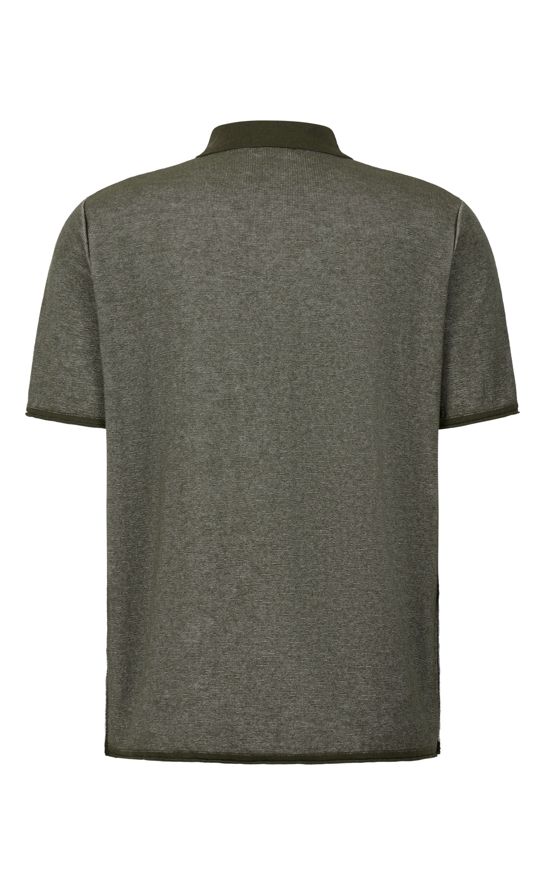 Supersoftes Strick-Polo feinster Baumwolle, Doubleface, Relaxed Fit