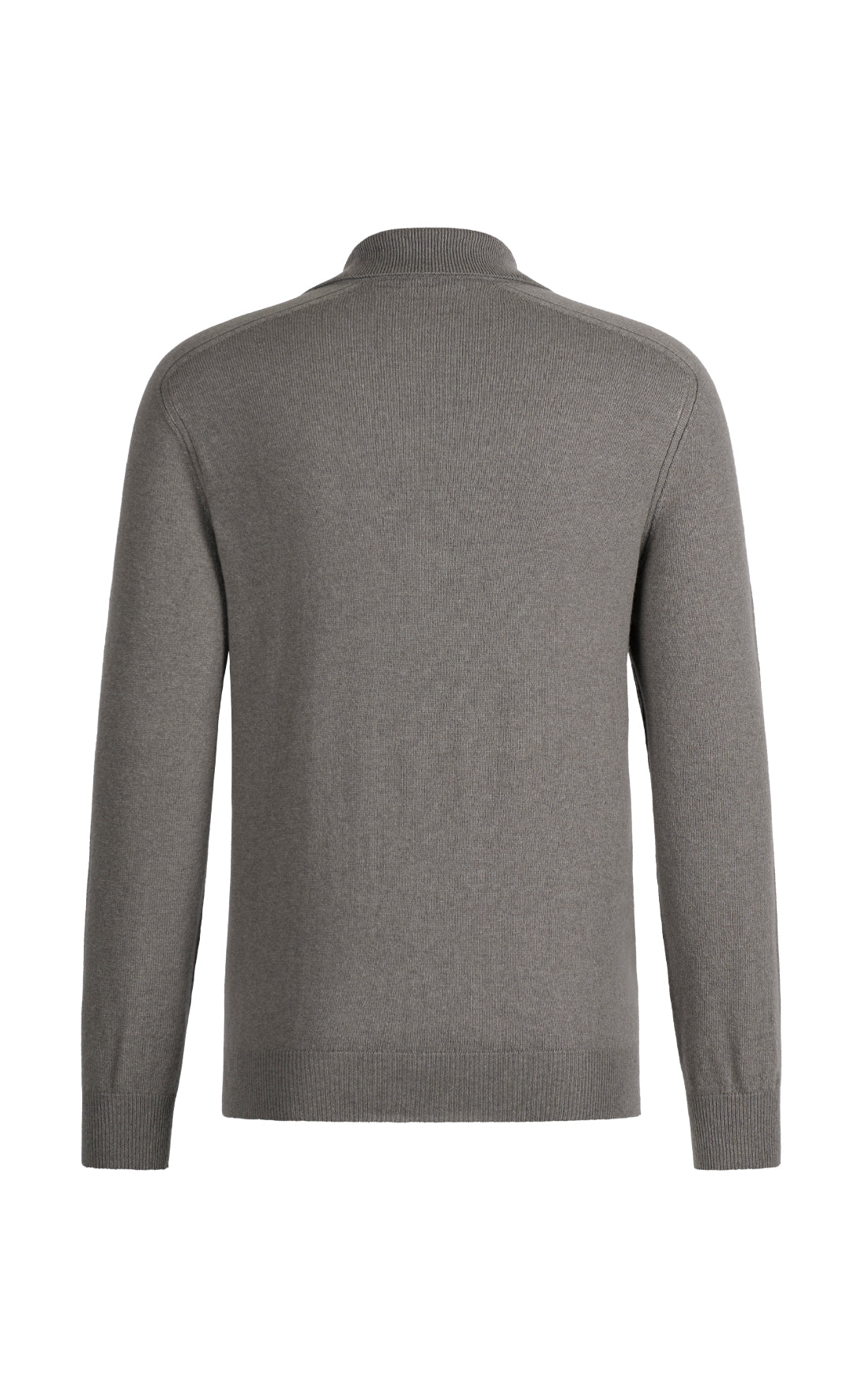 Supersoftes Langarm-Polo ohne Nähte aus langlebigem Kaschmirmix, relaxed fit