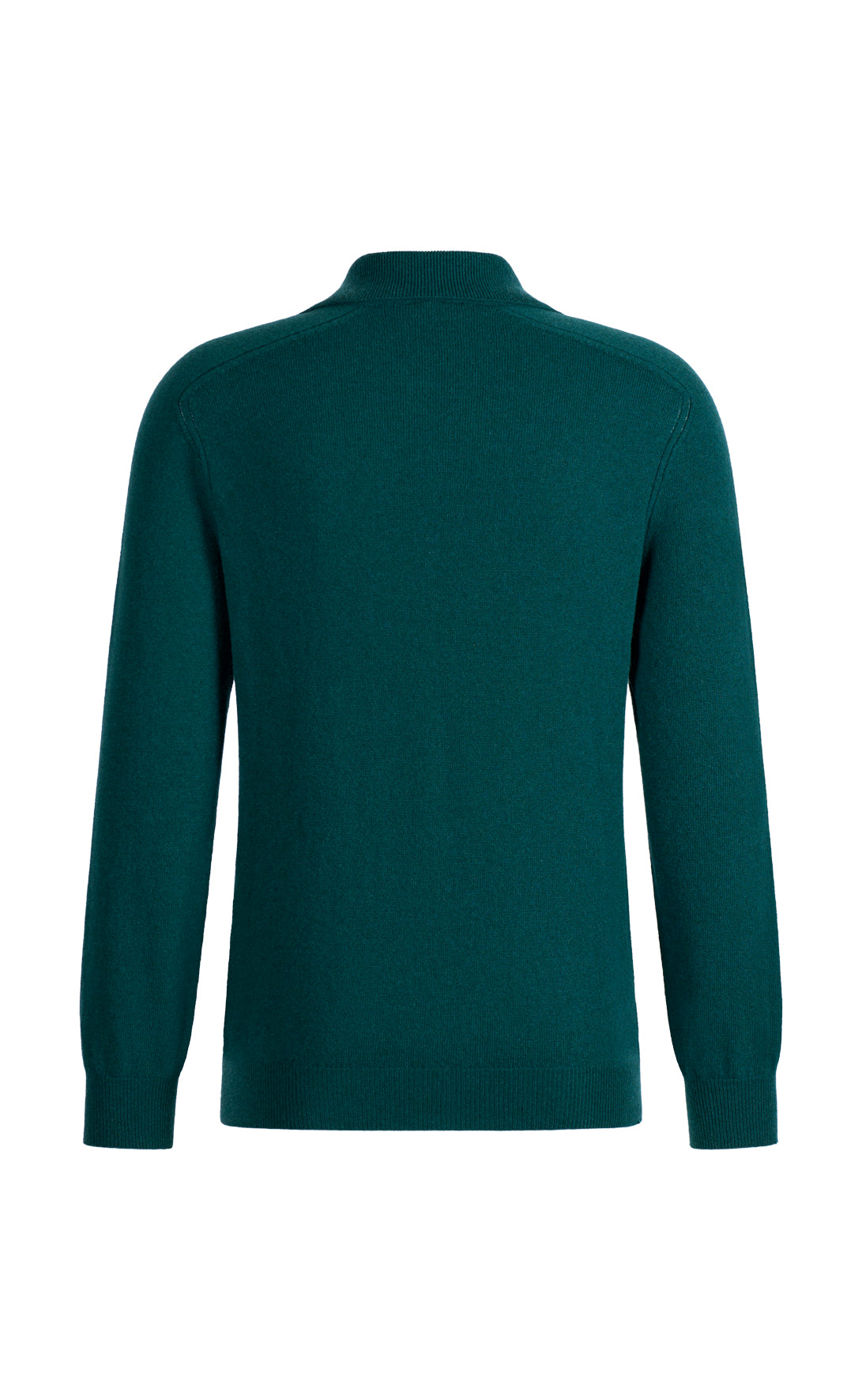 Supersoftes Langarm-Polo ohne Nähte aus langlebigem Kaschmirmix, relaxed fit