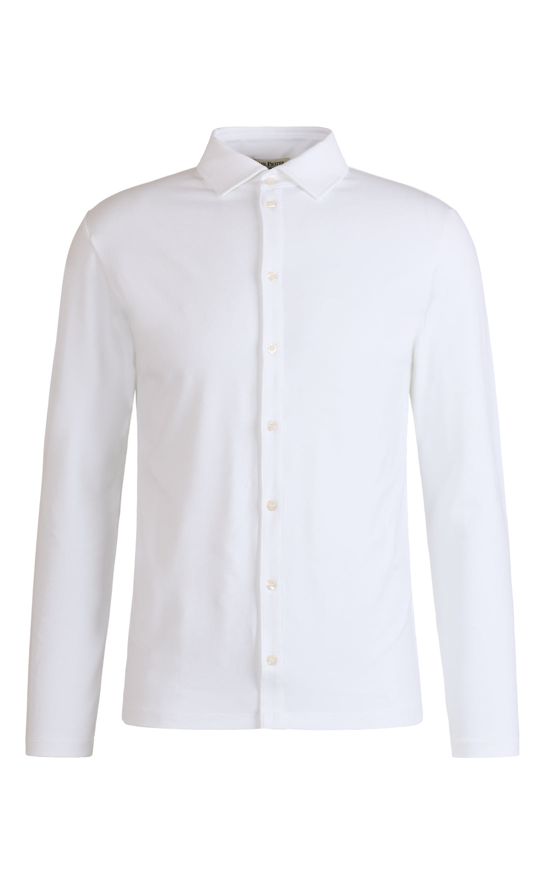Hemd aus Premium Jersey, langarm
