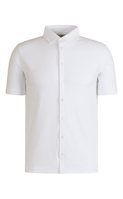 Hemd kurzarm aus Viskose Premium Jersey