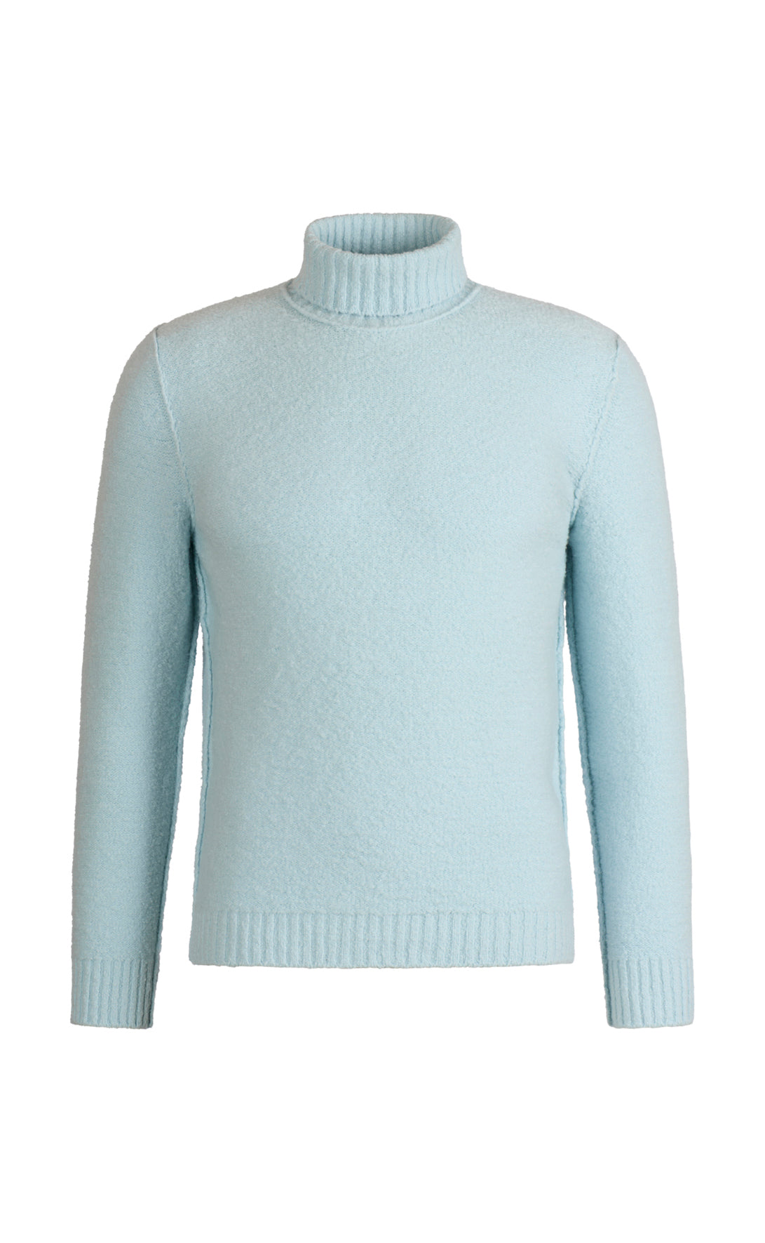 Rollkragen-Pullover aus feiner Winterbaumwolle