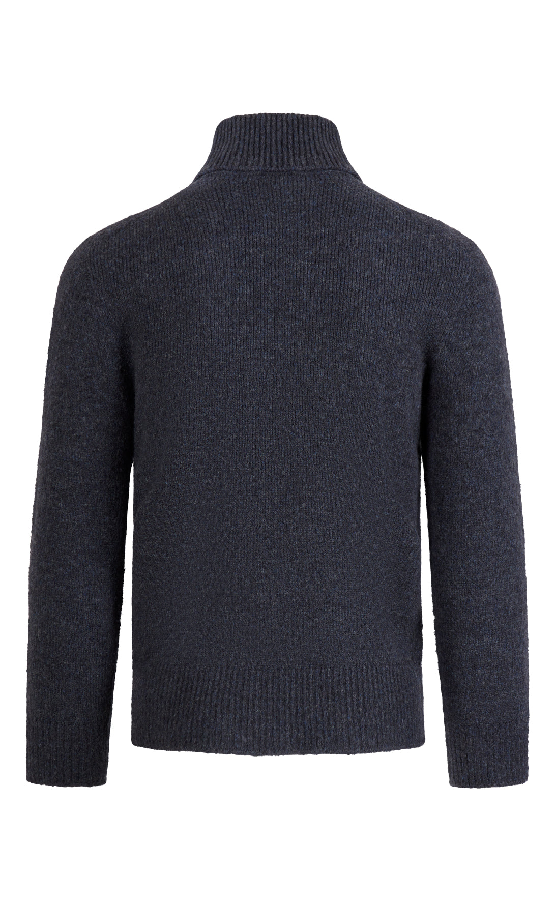 Supersofter Rollkragenpullover in Tweedoptik, relaxed fit