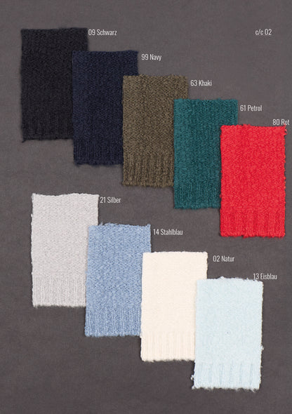 Nahtfreier Rollkragen-Pullover aus hautfreundlicher Winterbaumwolle, relaxed fit