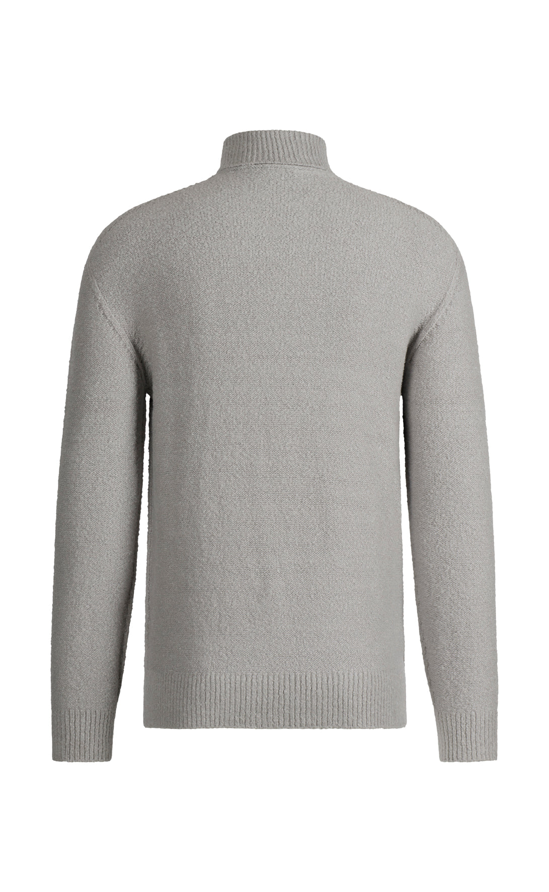 Nahtfreier Rollkragen-Pullover aus hautfreundlicher Winterbaumwolle, relaxed fit