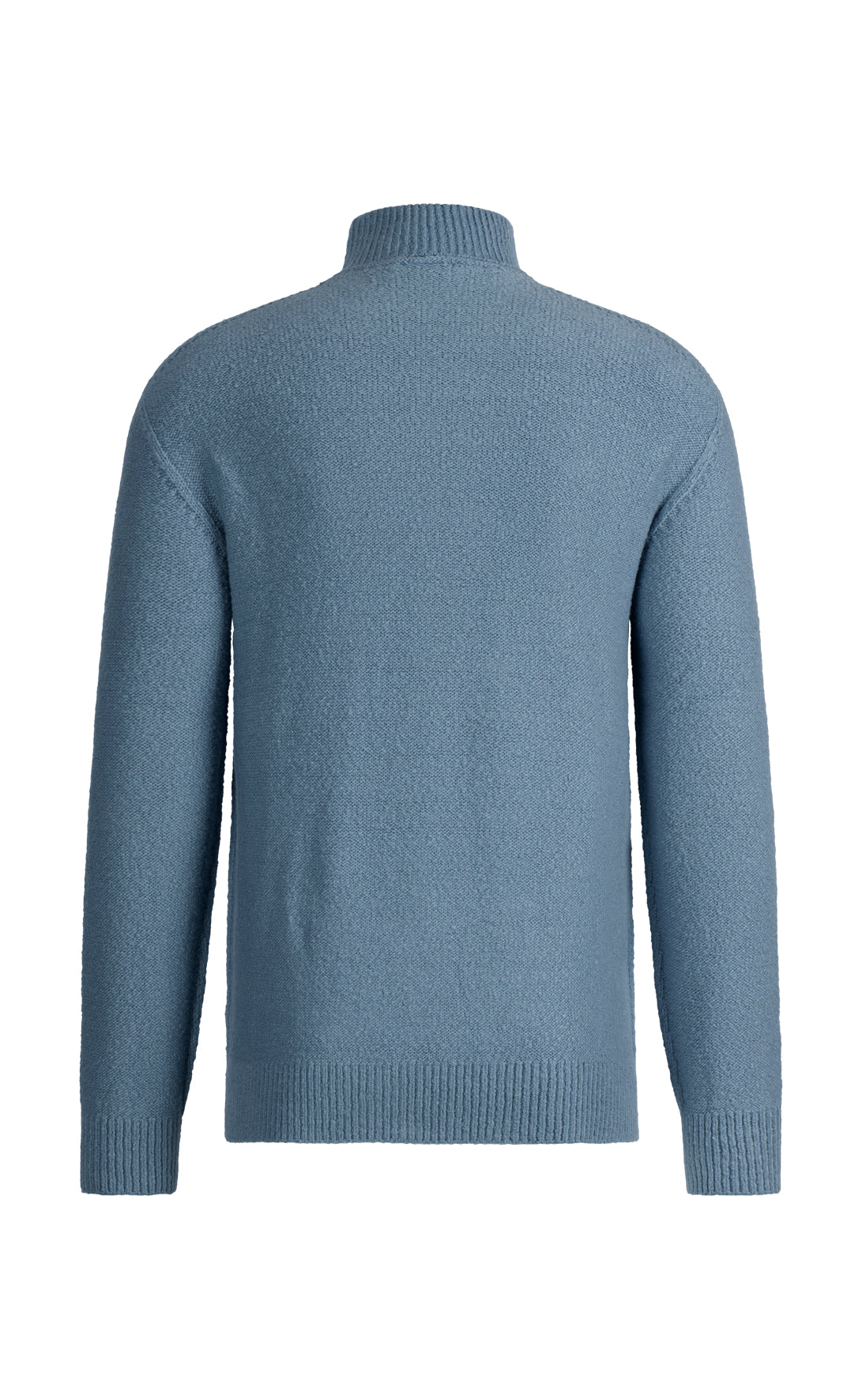 Nahtfreier Rollkragen-Pullover aus hautfreundlicher Winterbaumwolle, relaxed fit