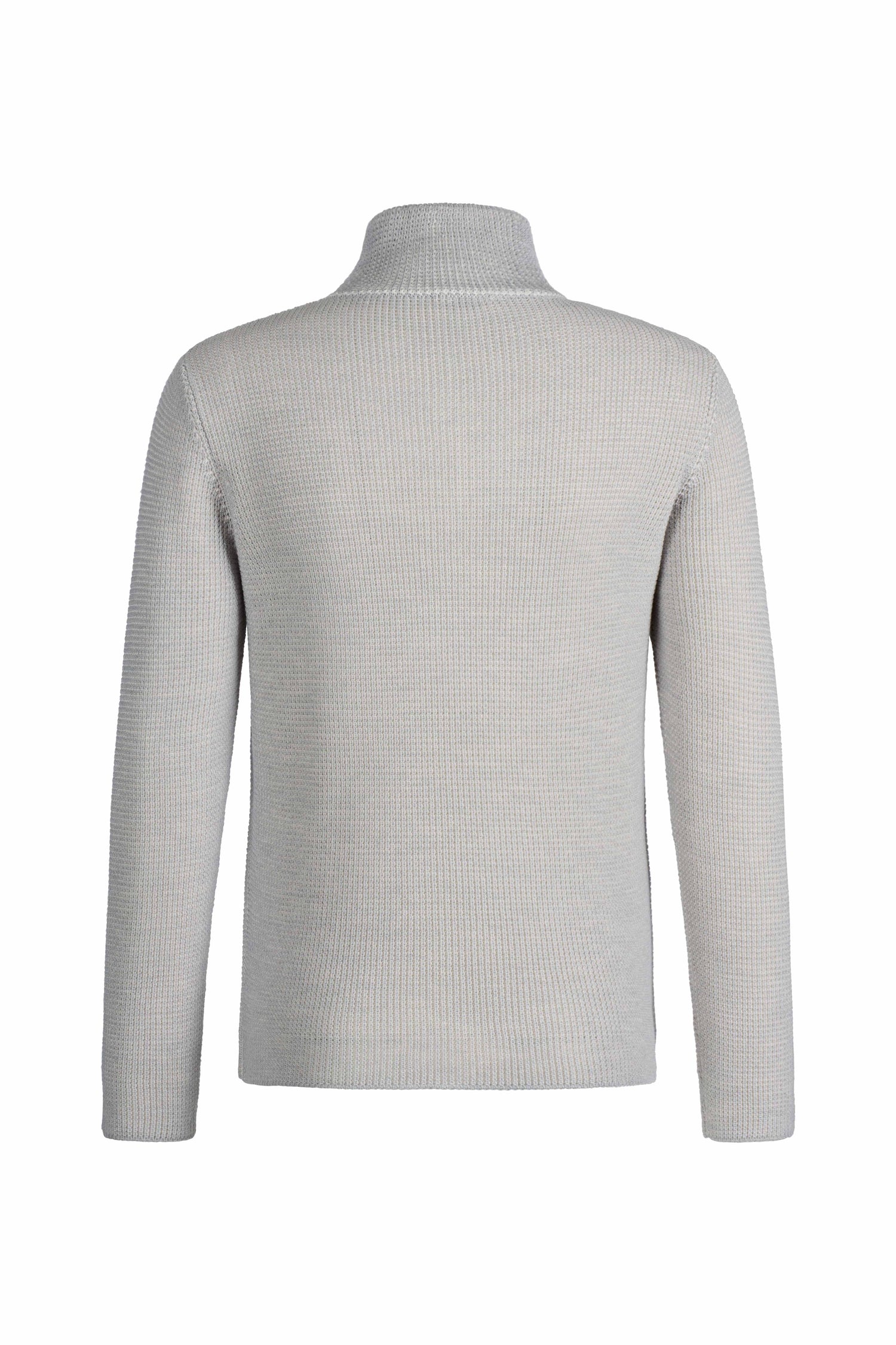 Zipptroyer aus 10.000 Meter feinster Merinowolle, regular fit