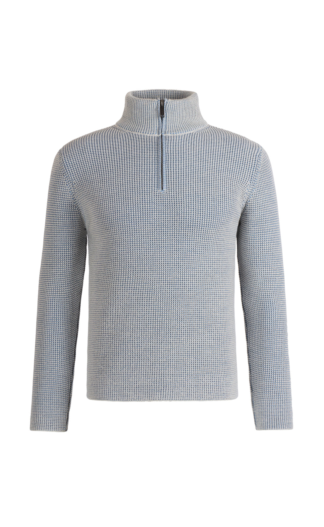 Zipptroyer aus 10.000 Meter feinster Merinowolle, regular fit