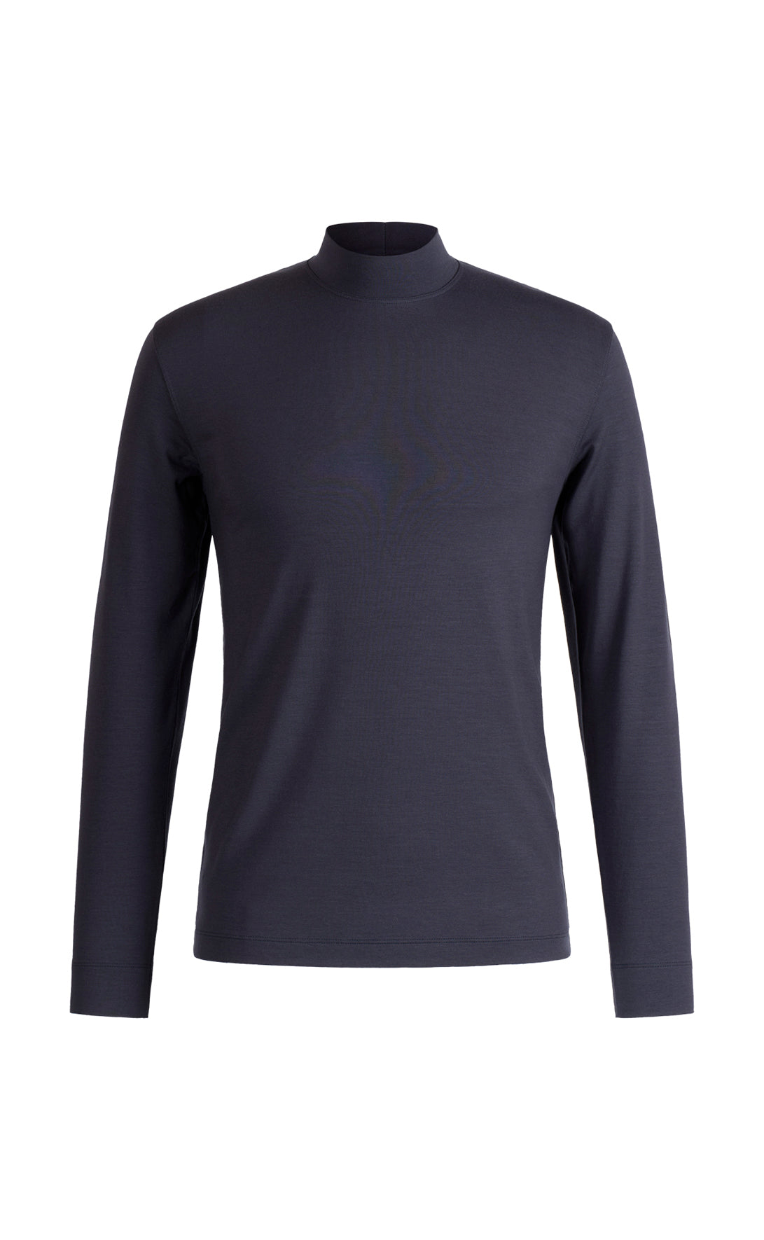 Stehkragen Shirt, langarm, Viskose stretch