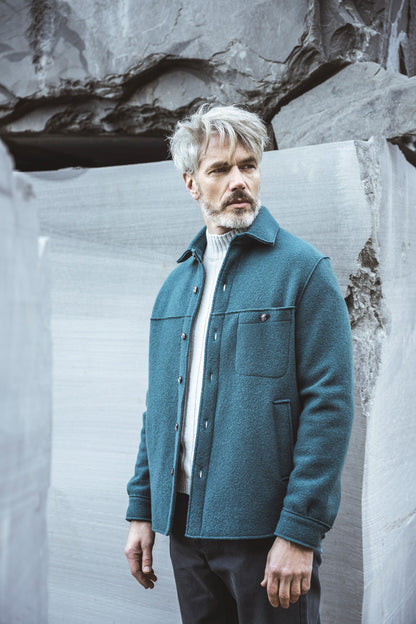 Edler Stehkragen-Pullover aus weichem, langlebigem Kaschmirmix, modern fit