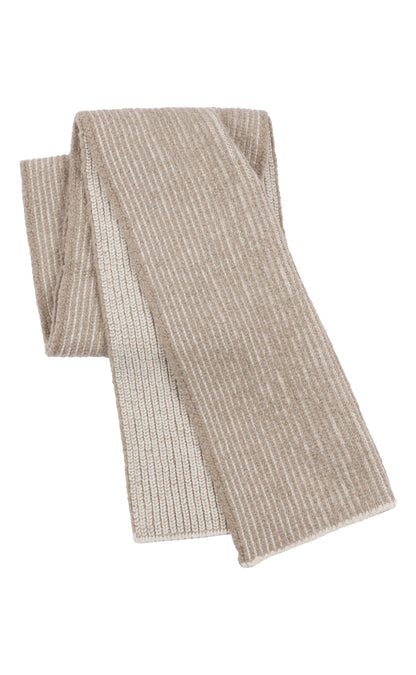 Schal Merino-Baumwoll-Rippe