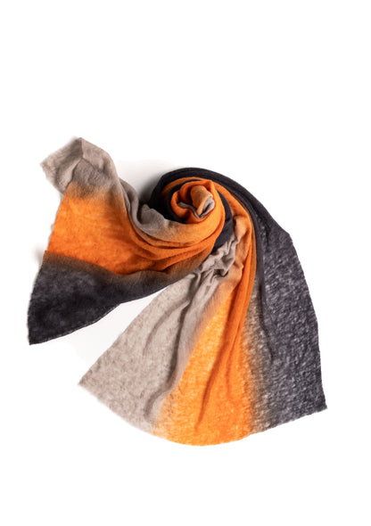 Supersofter Schal aus 100% Premium Kaschmir mit Farbverlauf